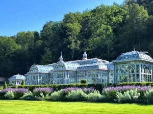 Victorian Luxury Glass Wedding House Garden House Hot Dip Galvanized Structure